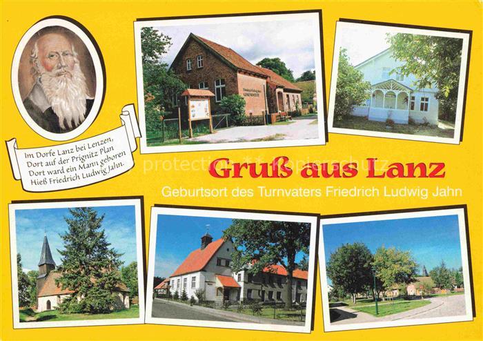 Lanz Prignitz Geburtsort des Turnvaters Friedrich Ludwig Jahn Gedenkstaette Gebu