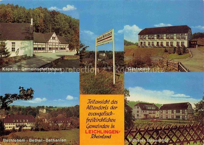 Leichlingen Rheinland Pilgerheim Gemeinschaftshaus Gaestehaus Bethlehem Bethel B