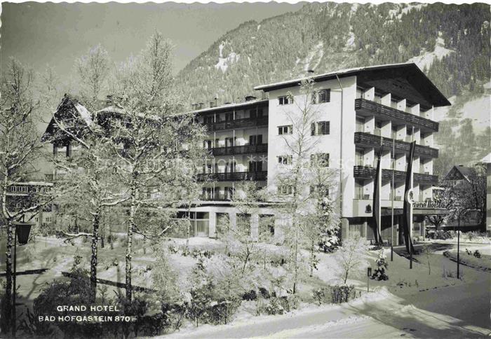 BAD HOFGASTEIN AT Grand Hôtel en hiver