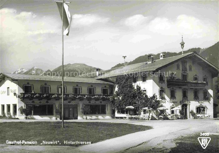 Hinterthiersee Gasthof Pension Neuwirt