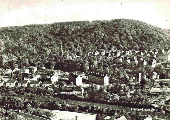 Hainsberg Freital Sachsen Panorama