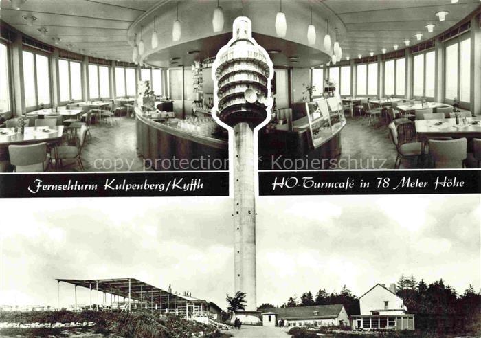 Bad Frankenhausen Fernsehturm Kulpenberg Kyffhaeuser HO-Turmcafé