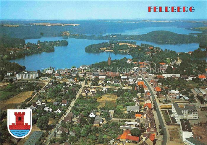 Feldberg Mecklenburg Fliegeraufnahme