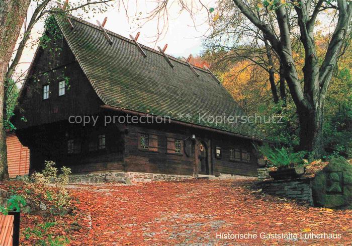 Sonneberg  Thueringen Historische Gaststaette Lutherhaus