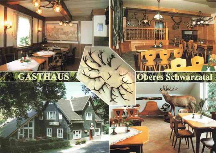 Goldisthal Sonneberg Thueringen Gasthaus Oberes Schwarzatal Gastraeume