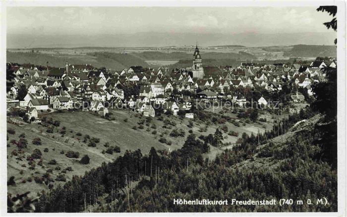 FREUDENSTADT BW Panorama Hoehenluftkurort im Schwarzwald
