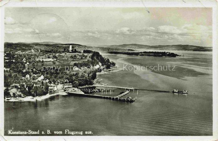 Staad Konstanz BW Fliegeraufnahme