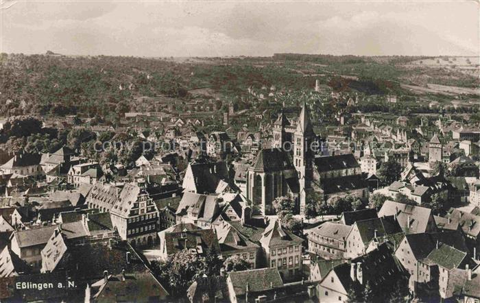 EssLINGEN  Neckar Stadtpanorama