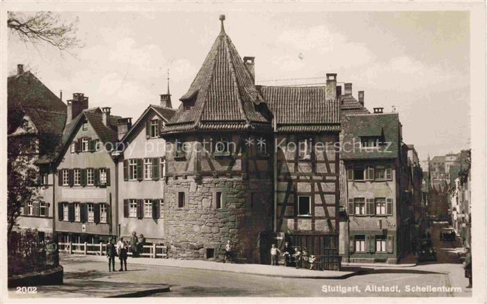 STUTTGART  CITY Altstadt Schellenturm