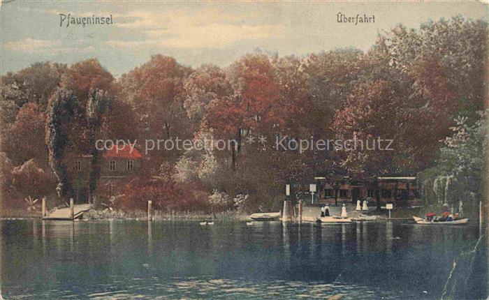 Pfaueninsel BERLIN ueberfahrt