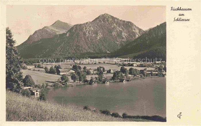 Fischhausen Schliersee Bayern Panorama