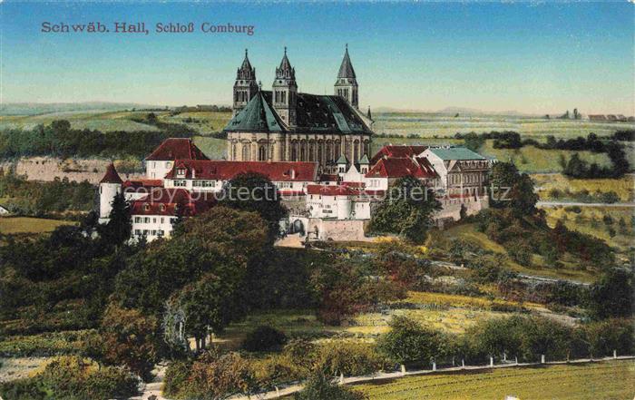Schwaebisch Hall BW Schloss Comburg