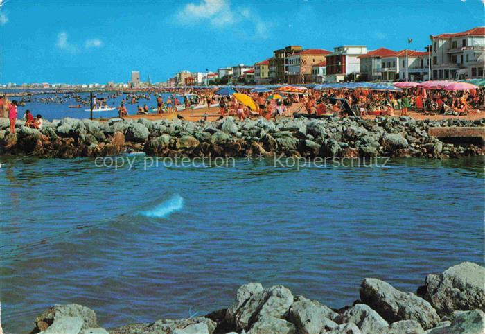 Viserba Rimini IT Scorcio panoramico Spiaggia
