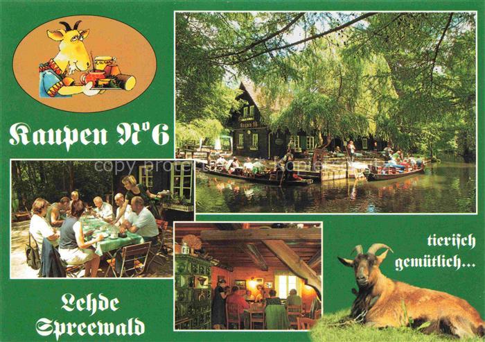Lehde Luebbenau Spreewald Gasthaus Kaupen No. 6 Kahnfahrten