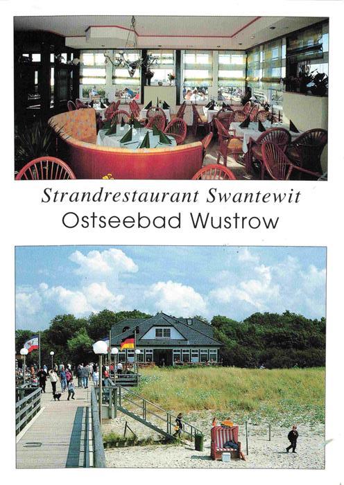 Wustrow Ostseebad Strandrestaurant Swantewit Seebruecke Strand