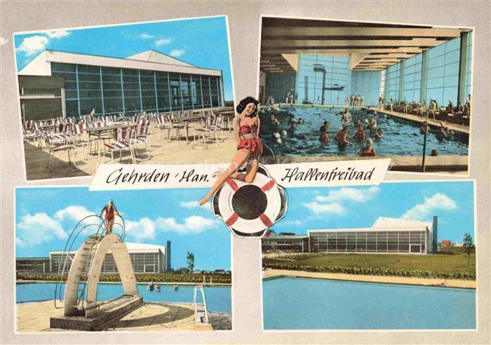 Gehrden  Hannover Hallenfreibad Rutschbahn