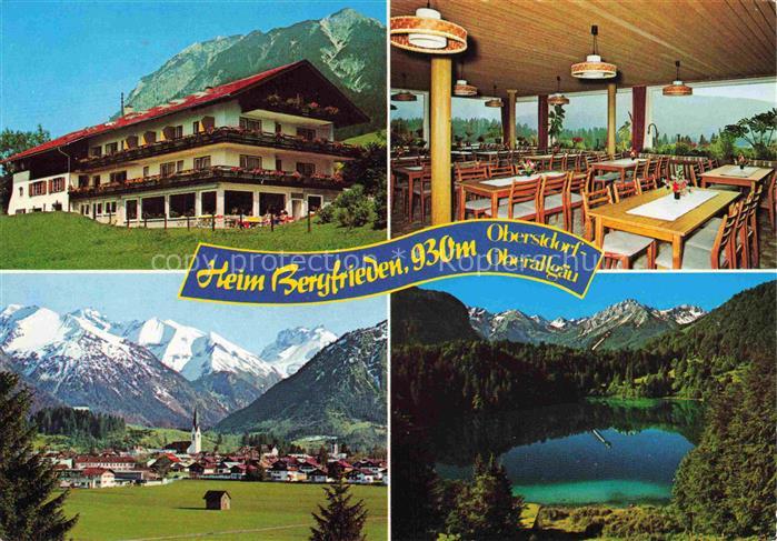 OBERSTDORF Bayern Christliches Freizeit- und Bibelheime e.V. Heim Bergfrieden Ga
