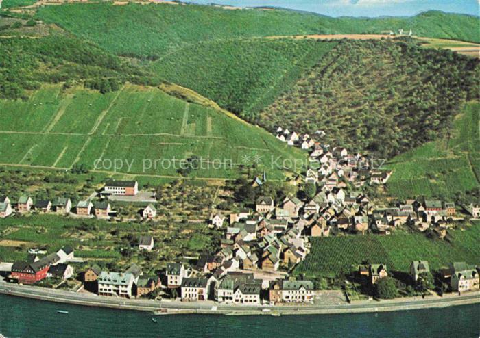 Oberfell Mosel Mayen-Koblenz Fliegeraufnahme