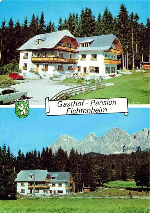 Ramsau Dachstein Steiermark AT Gasthof Pension Fichtenheim mit Dachstein