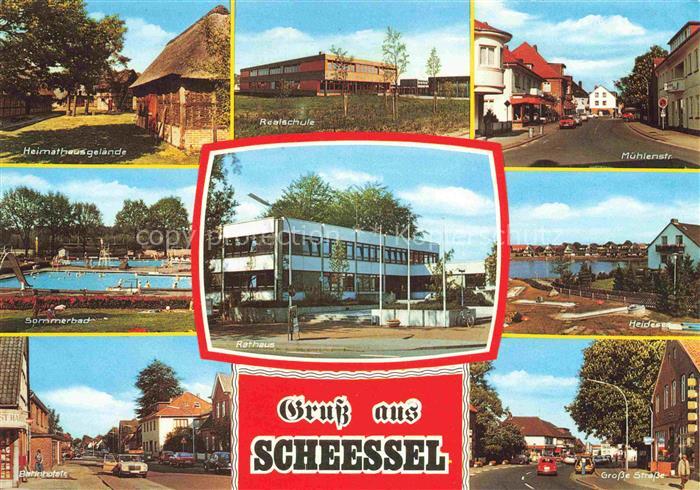 Scheessel Rotenburg Niedersachsen Am Heimathaus Realschule Muehlenstrasse Freiba