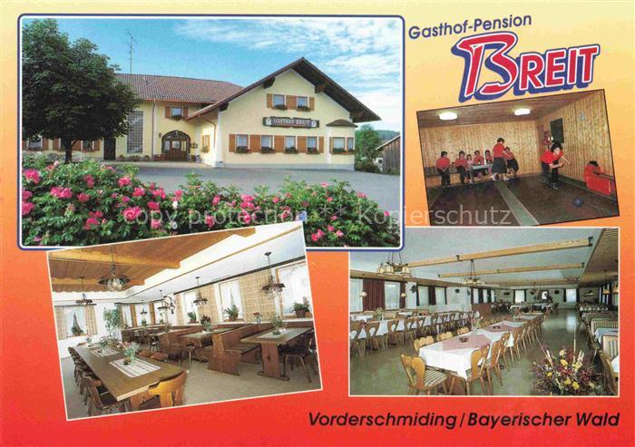 Vorderschmiding Gasthof Pension Breit Restaurant Saal Kegelbahn