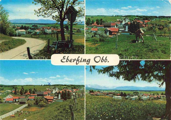 Eberfing Panorama Teilansichten