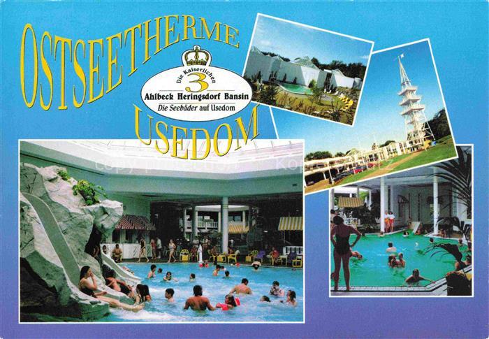 Usedom Mecklenburg-Vorpommern Ostseetherme Die Kaiserlichen Seebaeder der Insel