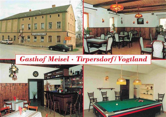 Tirpersdorf Gasthof Meisel Gastraum Billard