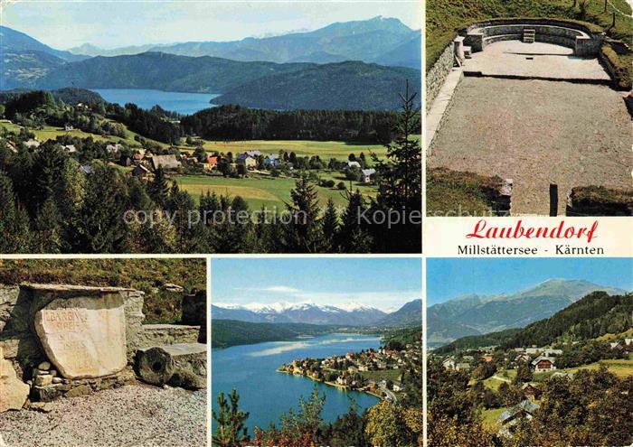 Laubendorf Kaernten Panorama Millstaettersee Sommerfrische