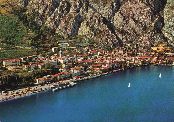 Limone-sul-Garda Brescia Lombardia IT Panorama dall aereo