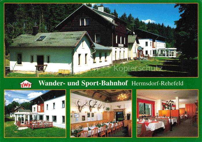 Neuhermsdorf Hermsdorf Osterzgebirge Skisportzentrum Wanderheim und Sporthotel F