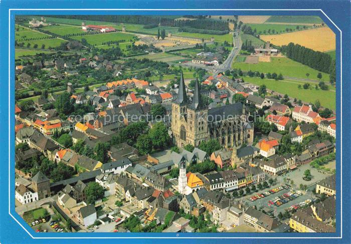 Xanten Stadt und Roemisches Amphitheater