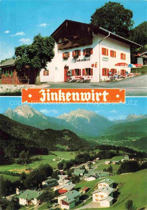 Oberau  Berchtesgaden Zinkenwirt Gasthaus Zum Hohen Zinken Panorama Alpen Luftau