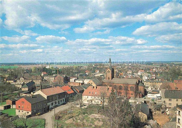 Peitz Panorama Blick vom Festungsturm