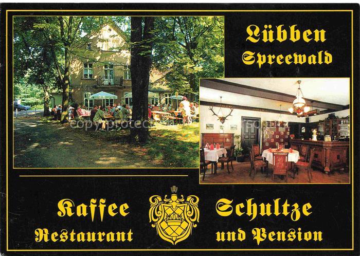 Luebben Spreewald Kaffee Schultze Restaurant Pension