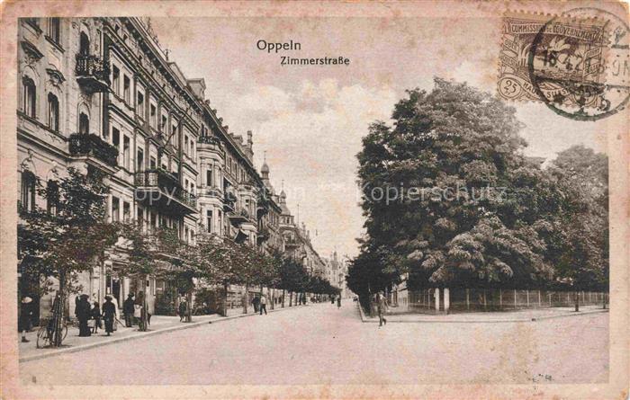 Oppeln Oberschlesien OPOLE PL Zimmerstrasse