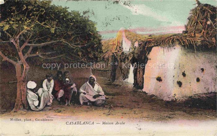 CASABLANCA Maroc Maison Arabe