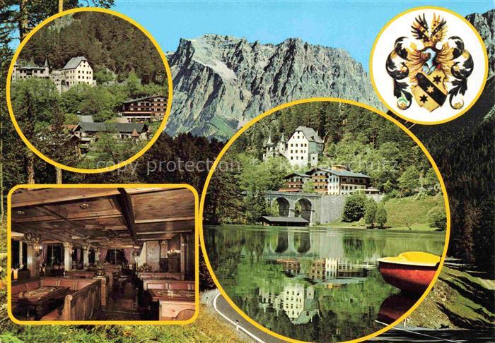 Nassereith Tirol AT Hotel Schloss Fernsteinsee Restaurant Wappen