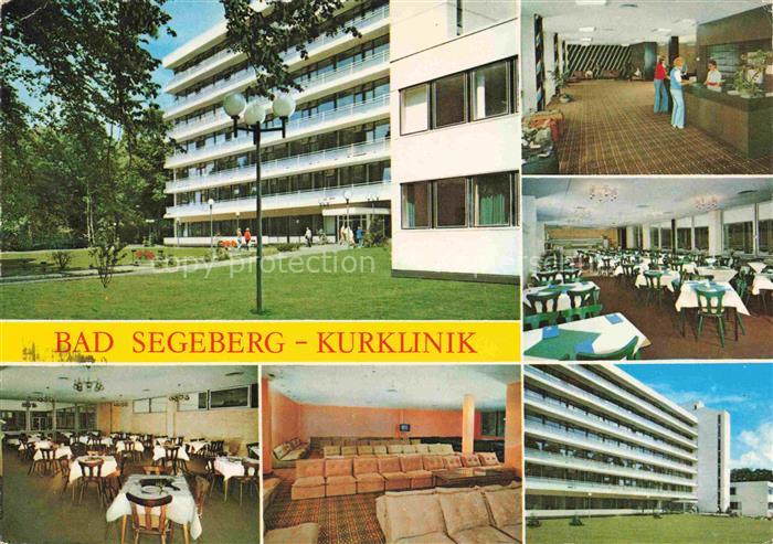 Bad Segeberg Kurklinik Empfang Speisesaal Aufenthaltsraum