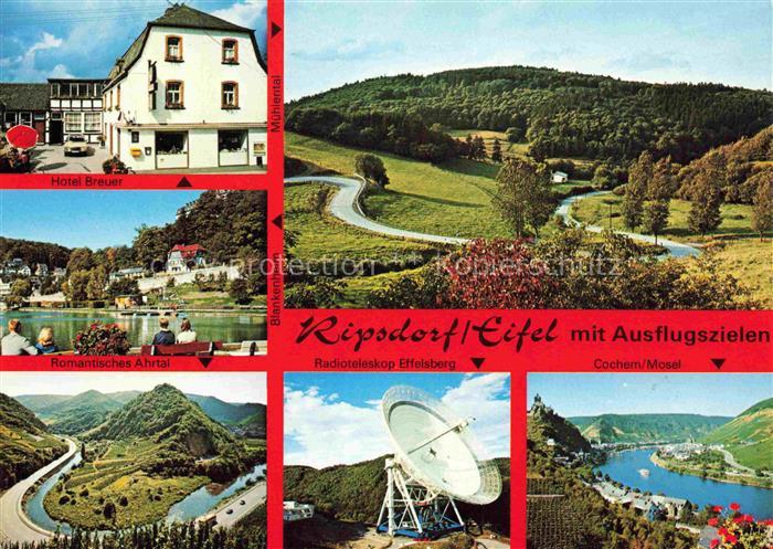 Ripsdorf Eifel Blankenheim NRW Landschaftspanorama Ahrtal Hotel Pension Breuer R