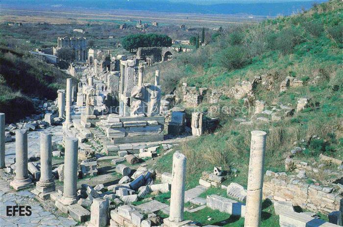 Efes TK Ephesus great theatre Ruinen Antike Staette