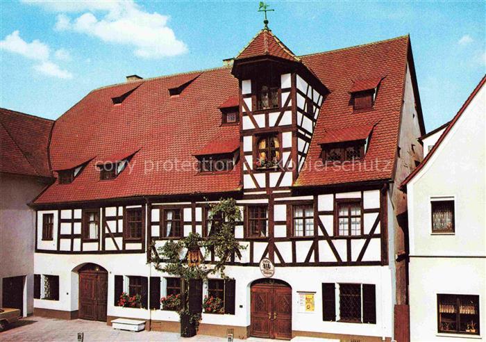 Hersbruck Bayern Deutsches Hirtenmuseum Fachwerkhaus