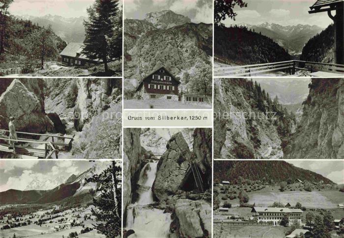 Ramsau Dachstein Steiermark AT Silberkarhuette Berghaus Alpen Schlucht Wasserfal