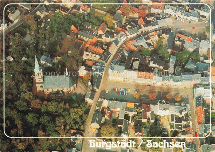 Burgstaedt Sachsen Fliegeraufnahme