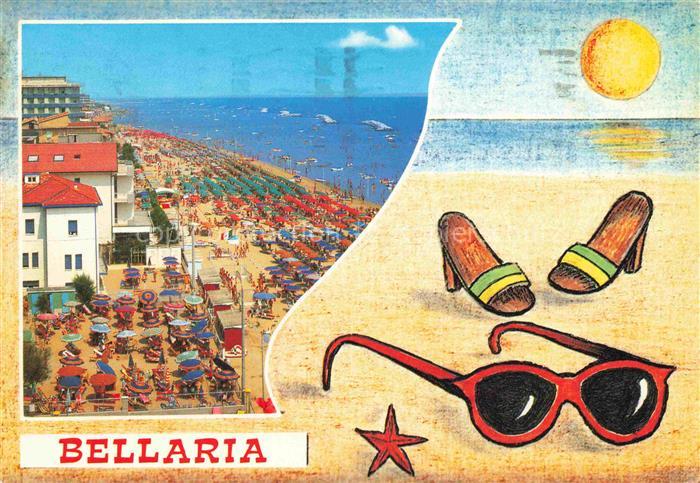 Bellaria Rimini IT Panoama Strand