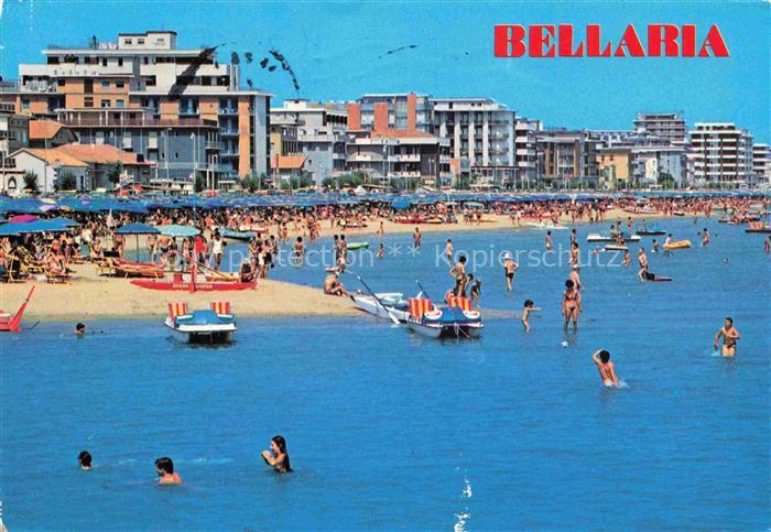 Bellaria Rimini IT Alberghi visti dal mare