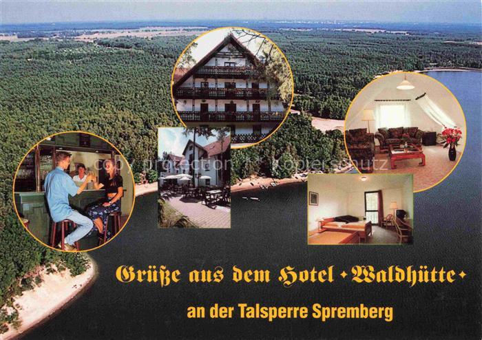 Spremberg Niederlausitz Grodk Brandenburg Hotel Waldhuette an der Talsperre Spre