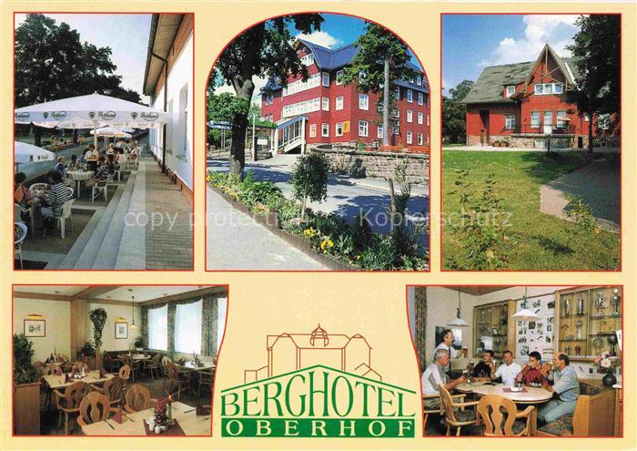 Oberhof  Thueringen Berghotel Oberhof Restaurant Terrasse