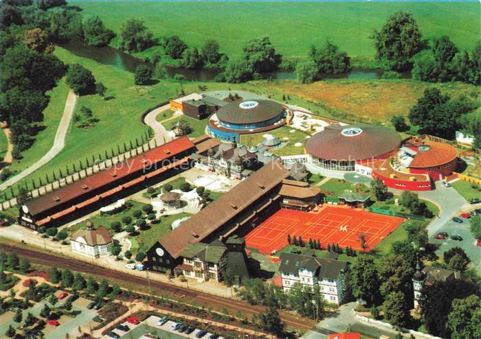 Bad Salzungen Gradierwerk und Keltenbad Tennisanlage