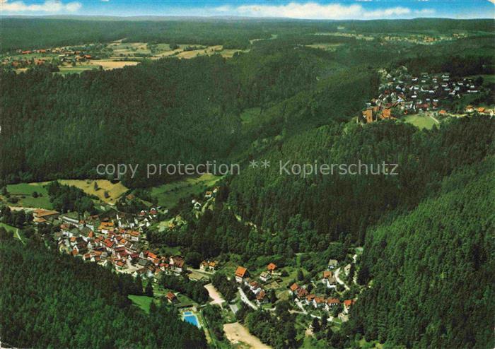 Bad Teinach-Zavelstein BW Fliegeraufnahme